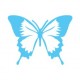 Transparentní razítko motýl