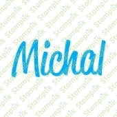 Transparentní razítko Michal
